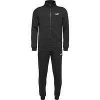 Puma ESSENTIALS SWEAT SUIT Pánska tepláková súprava, čierna, veľkosť