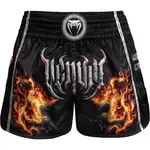 Venum GLADIATOR 5.0 MUAY THAI SHORTS Kraťasy na thajský box, čierna, veľkosť