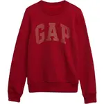 GAP V-FRCH LOGO Detská mikina, červená, veľkosť