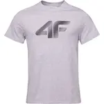 4F TSHIRT Pánske tričko, sivá, veľkosť