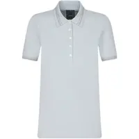 Geox W POLO Dámske tričko, svetlomodrá, veľkosť