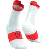 Compressport PRO RACING SOCKS V4.0 RUN Bežecké ponožky, biela, veľkosť