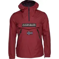 Napapijri RAINFOREST WB Pánska prechodná bunda, vínová, veľkosť