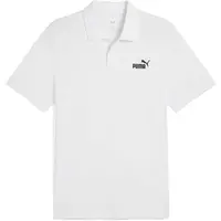Puma ESSENTIALS NO 1.LOGO PIQUE POLO Pánske polo tričko, biela, veľkosť