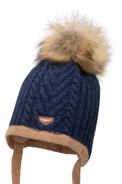 Čiapka s prímesou vlny Jamiks BROCK II