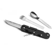 TB OUTDOOR BIVOUAC Multifunkčný nôž, čierna, veľkosť