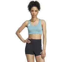 adidas ADIZERO ESSENTIALS RUN MEDIUM-SUPPORT BRA Dámska športová podprsenka, tyrkysová, veľkosť L A-B