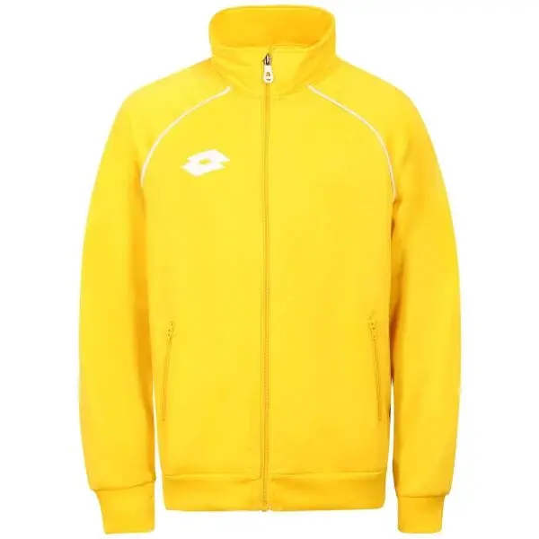 Lotto DELTA PLUS SWEAT JR FZ Chlapčenská mikina, žltá, veľkosť