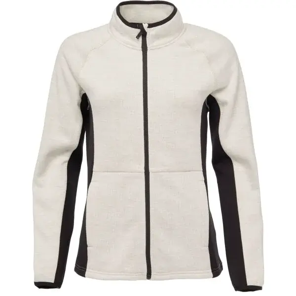 Willard ILEANA Dámska kombinovaná technická mikina, biela, veľkosť XXL