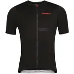 PROGRESS TRAFFIC Pánsky cyklistický dres, čierna, veľkosť XXL