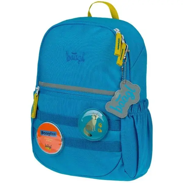 BAAGL BUDDY VLK Detský batoh, modrá, veľkosť