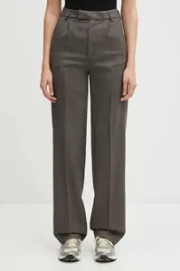 Vlněné kalhoty MM6 Maison Margiela