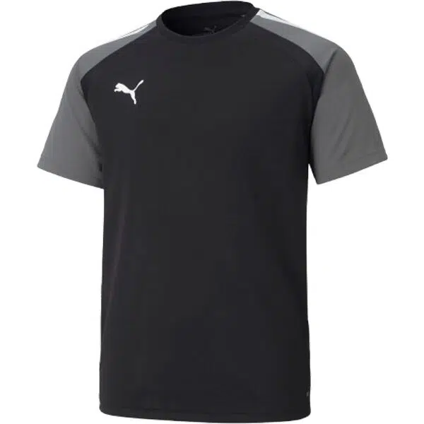 Puma TEAMPACER JERSEY JR Detský futbalový dres, čierna, veľkosť
