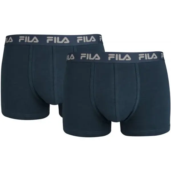 Fila MAN BOXERS 2 PACK Pánske boxerky, tmavo modrá, veľkosť