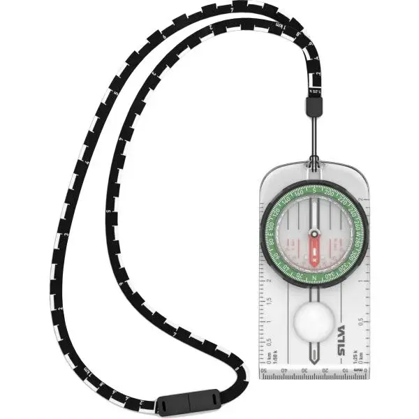 Silva RANGER Kompas, transparentná, veľkosť