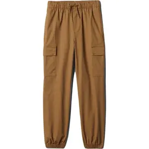 GAP V-WOVEN CARGO Chlapčenské tepláky, hnedá, veľkosť