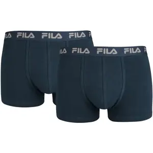 Fila MAN BOXERS 2 PACK Pánské boxerky, tmavě modrá, velikost XXL