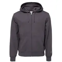Champion FULL ZIP Pánska mikina, tmavo sivá, veľkosť