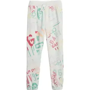 GAP V-SP LOGO Dievčenské tepláky, biela, veľkosť