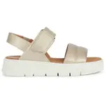 Geox DANDRA 40 Dámske sandále, zlatá, veľkosť