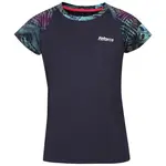 Fitforce NILSEN Dievčenské fitness tričko, tmavo modrá, veľkosť 140-146