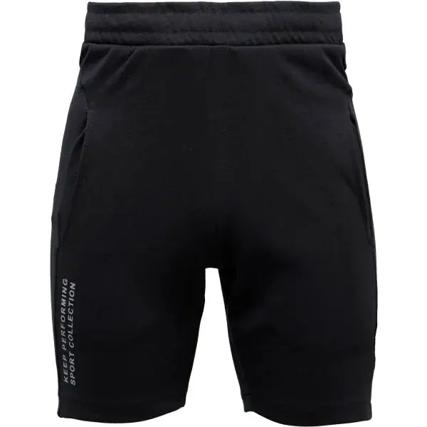 Kappa LOGO EXO Pánske šortky, čierna, veľkosť