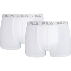Fila MAN BOXERS 2 PACK Pánske boxerky, biela, veľkosť XXL