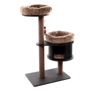 Flamingo Škrabací strom Raisa 1 Brown & Grey | Škrabadlo pro kočky