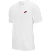 Nike SPORTSWEAR CLUB Pánské tričko, bílá, velikost