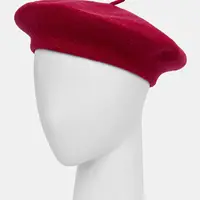 Vlněný baret United Colors of Benetton béžová barva, 6HPKD41HF