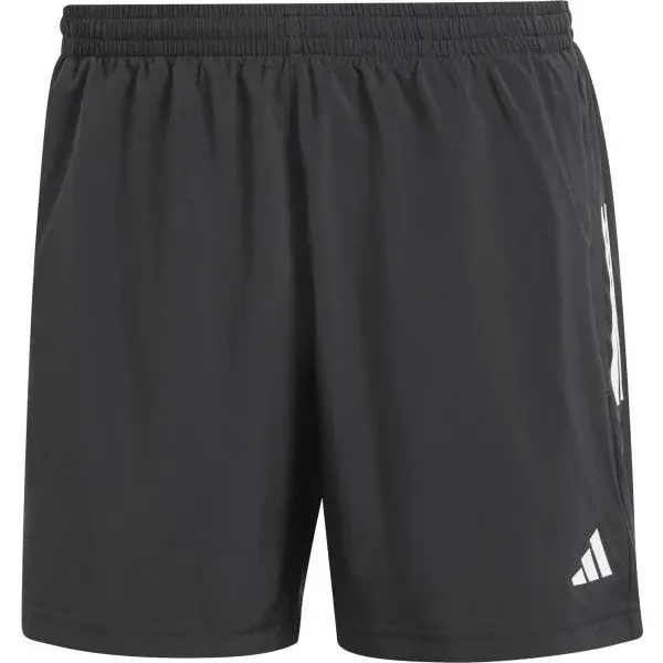 adidas OWN THE RUN SHORT Pánske bežecké šortky, čierna, veľkosť L 7"