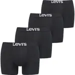 Levi's&reg; SOLID BASIC BRIEF 4P Pánske boxerky, čierna, veľkosť