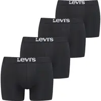 Levi's&reg; SOLID BASIC BRIEF 4P Pánske boxerky, čierna, veľkosť