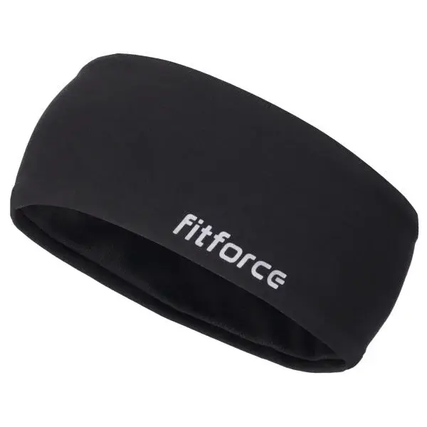 Fitforce THALES Bežecká čelenka, čierna, veľkosť UNI