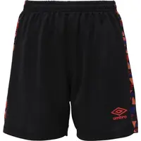 Umbro FORMATION KNIT SHORT - JNR Detské športové kraťasy, čierna, veľkosť L