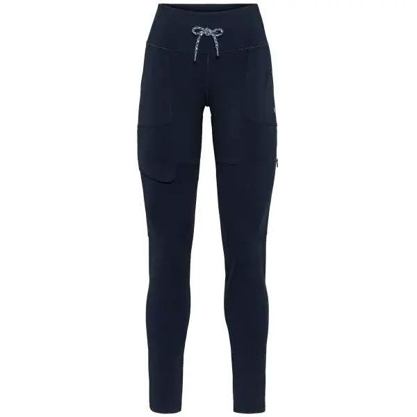 KARI TRAA ANELIE TIGHTS Dámske športové legíny, tmavo modrá, veľkosť