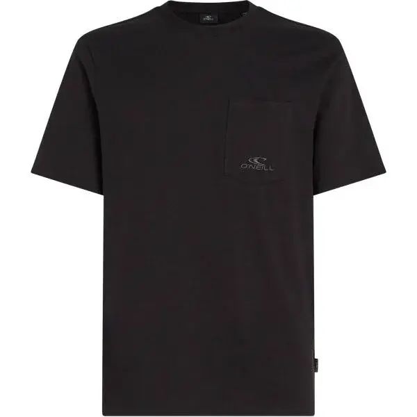 O'Neill CHEST POCKET Pánske tričko, čierna, veľkosť