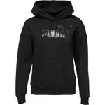 Puma ESS+ ANIMAL AOP HOODIE Dámska mikina s kapucňou, čierna, veľkosť