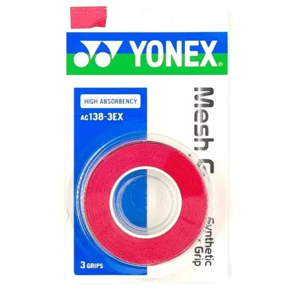 Yonex MESH GRAP Vrchná omotávka, červená, veľkosť