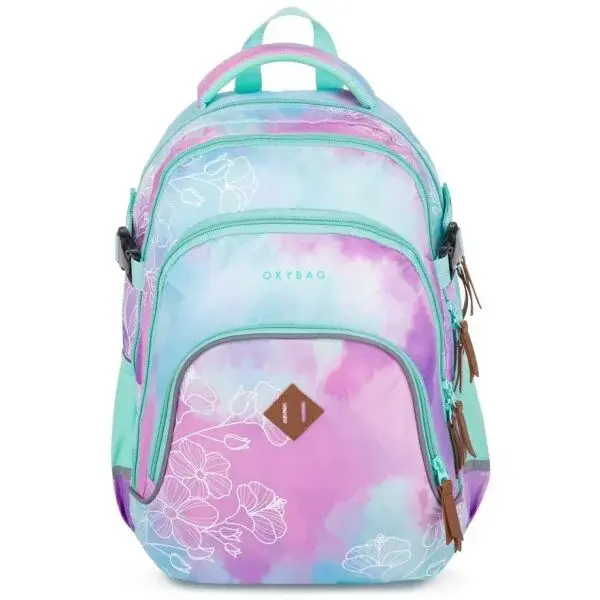 Oxybag SCOOLER Študentský batoh, tyrkysová, veľkosť