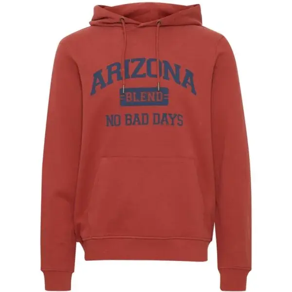 BLEND SWEATSHIRT REFULAR FIT Pánska mikina, červená, veľkosť