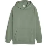 Puma ESS+2 COL SMALL LOGO HOODIE FL Pánska mikina, zelená, veľkosť