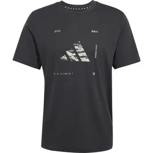 adidas CLIMACOOL TRAINING GRAPHIC TEE Pánske tréningové tričko, čierna, veľkosť