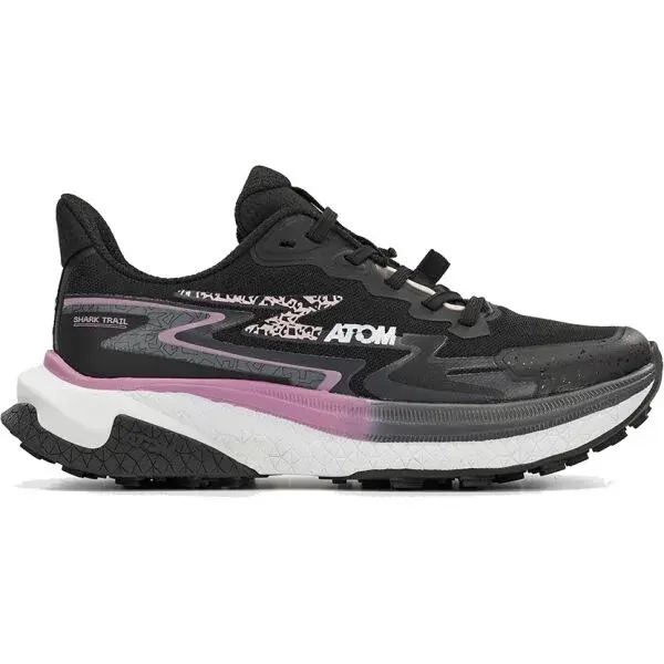 ATOM SHARK TRAIL Dámske bežecké topánky, čierna, veľkosť