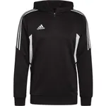adidas CON22 TK HOOD Pánska futbalová mikina, čierna, veľkosť XXL