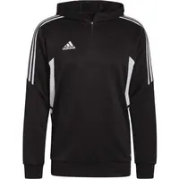 adidas CON22 TK HOOD Pánska futbalová mikina, čierna, veľkosť XXL