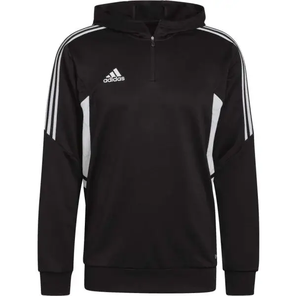 adidas CON22 TK HOOD Pánska futbalová mikina, čierna, veľkosť XXL