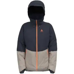 Odlo SKI BLUEBIRD S-THERMIC INSULATED JACKET Dámska zateplená bunda, tmavo sivá, veľkosť