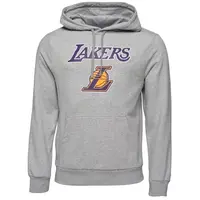 New Era NOS NBA REGULAR HOODY LOSLAK Pánska mikina, sivá, veľkosť