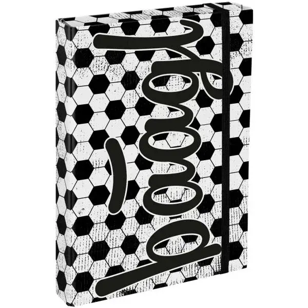 BAAGL JUMBO GOAL Dosky na školské zošity A4, čierna, veľkosť